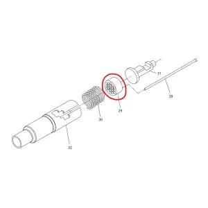Ingersoll Rand Needle Holder for Ingersoll Rand 125, 125CI Scaler