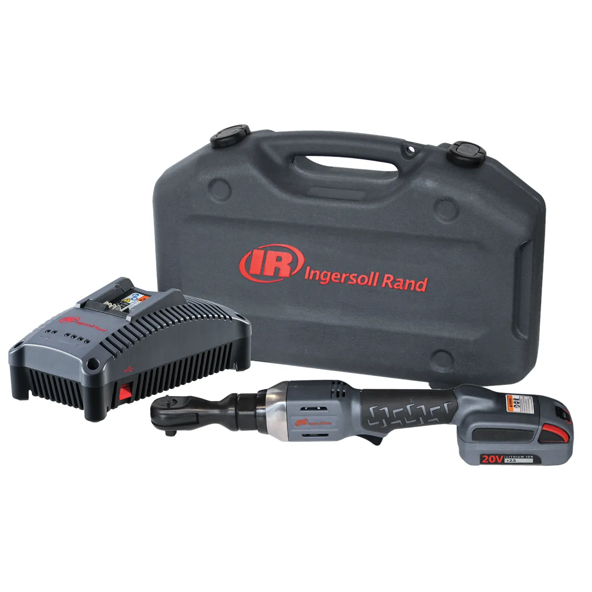 Ingersoll Rand 3/8 in. 20V Cordless Ratchet Wrench with Charger a