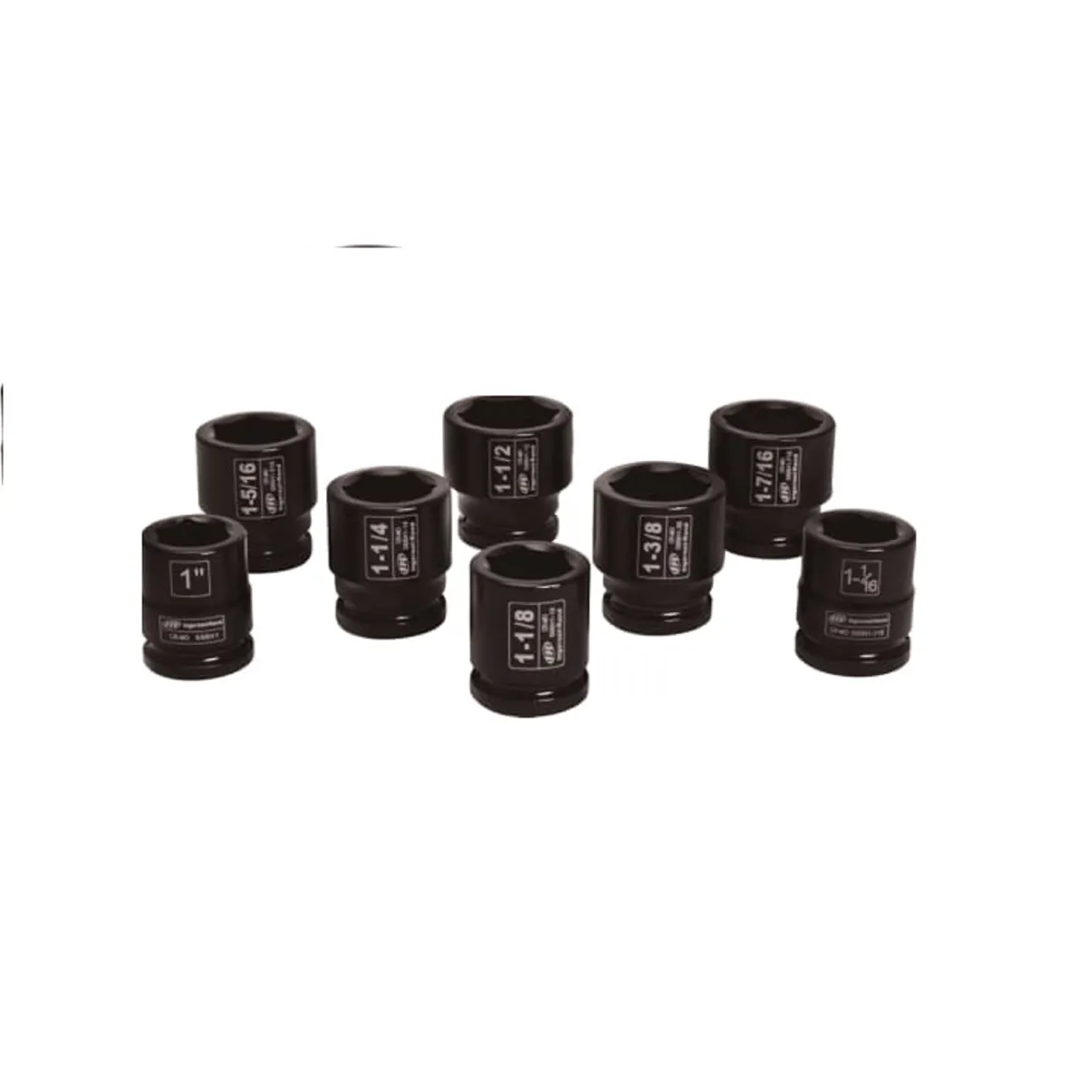Ingersoll Rand 3/4" Drive Hex SAE Universal Impact Socket Set, 8-Piece