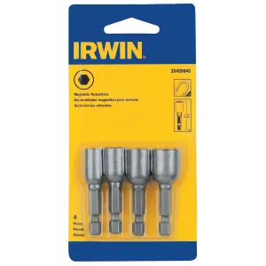 Irwin Industrial 4 PC. MAGNETIC NUT SETTER SET