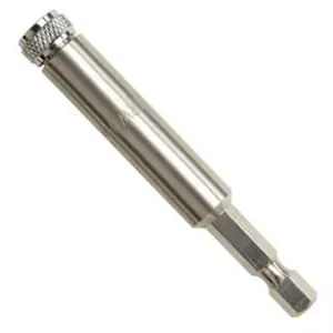 Irwin Industrial 1/4" MAGNETIC HEX BIT HOLDER, 3" LONG