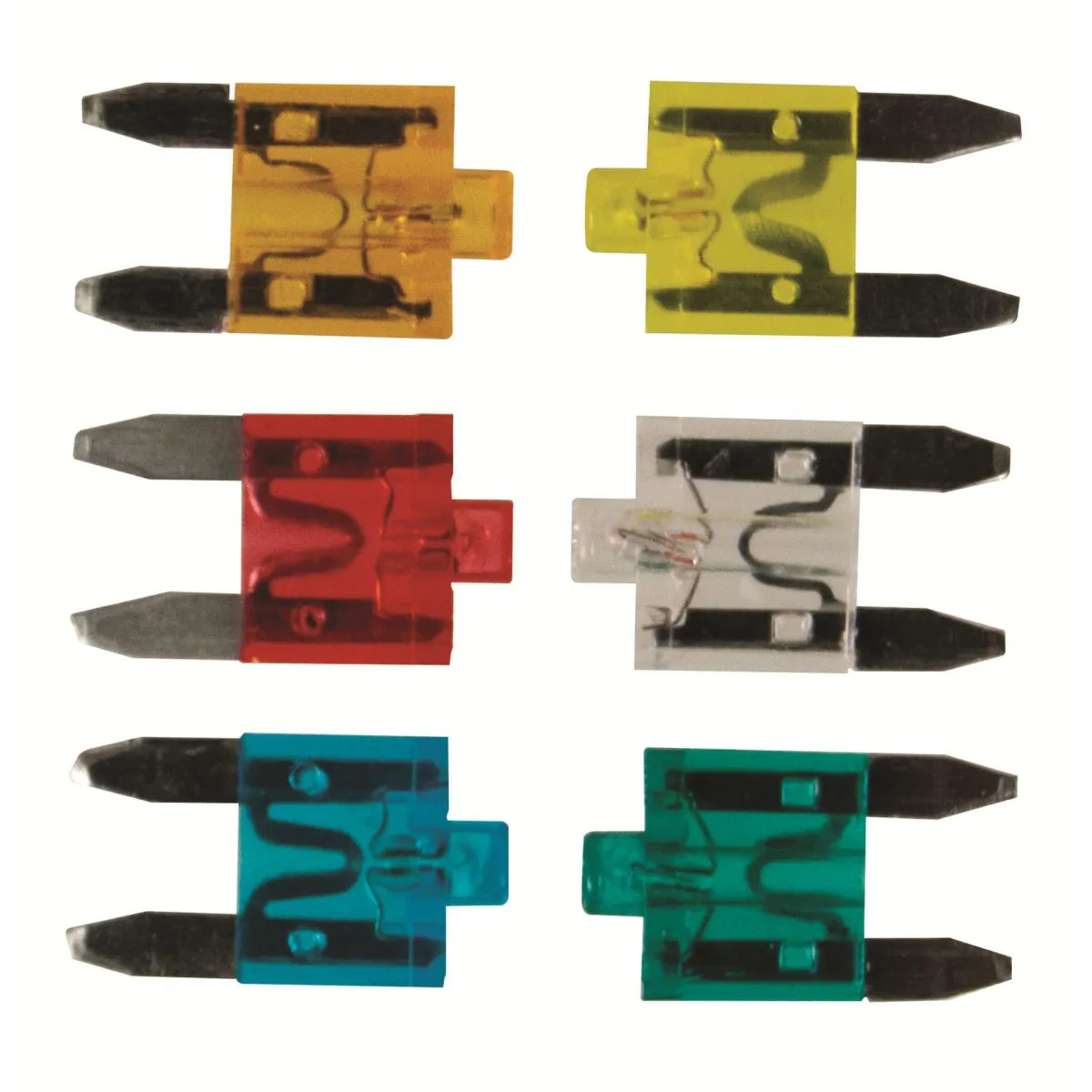 The Best Connection 25 Amp Clear Glow Mini Fuse