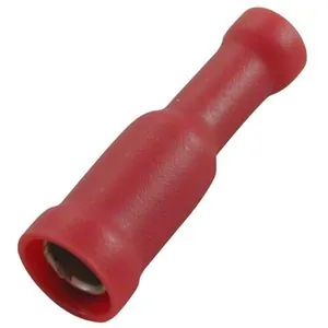 The Best Connection 22-18 .157 RED VINYL FM RECEPTACLE 7 PCS