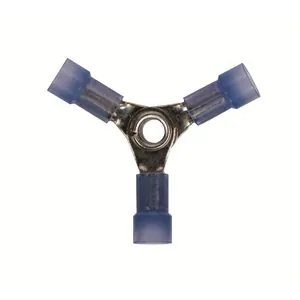 The Best Connection 16-14 Nylon 3 Way Connector Bl