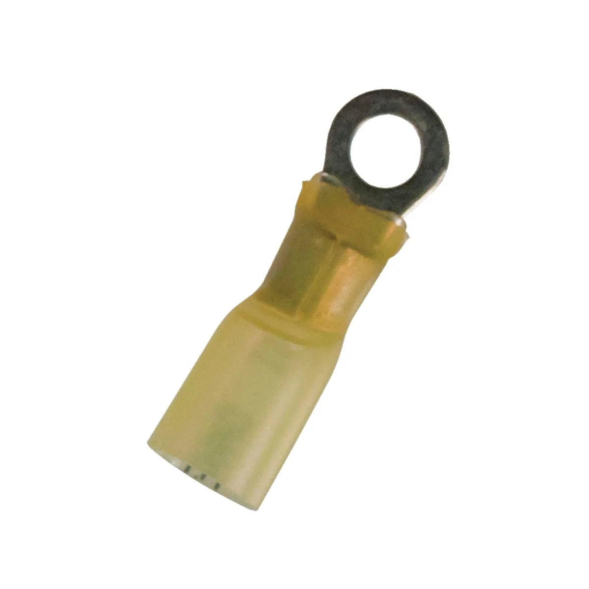 The Best Connection 12-10 1/4 IN YELLOW CS HEAT SHRINK RING 4 PCS