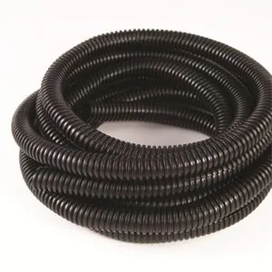 The Best Connection 1/4" Flex Tubing Split Black