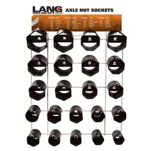 Lang Tools (Kastar) 1291 - 22-Piece Axle Nut Display