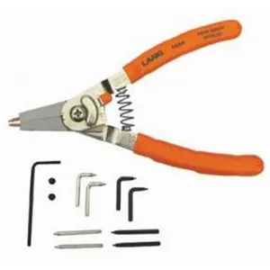 Lang Tools (Kastar) Medium Quick Switch Internal & External Replaceable Tip Retaining Ring Pliers
