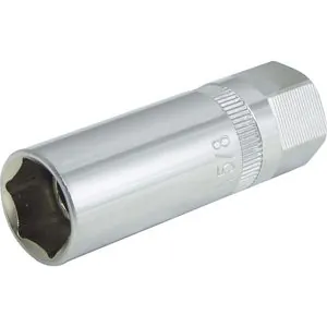 Lang Tools (Kastar) 528 - Magnetic Spark Plug Socket - 5/8" Size, 3/8" Dr.