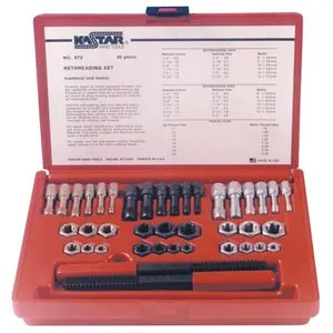 Lang Tools (Kastar) RETHREAD SET 40 PC