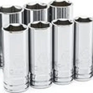 14 Pc 1/2" Dr 6 Pt SAE Deep