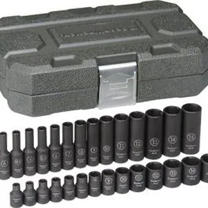 28 Pc 1/4" Dr Metric Impact
