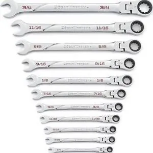 11 Piece Flex Spline SAE