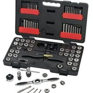 SAE/Metric Ratcheting Tap and Die Drive Tool Set