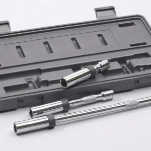 3 Pc. 3/8" Drive 6 Point Magnetic Swivel Spark Plug Set