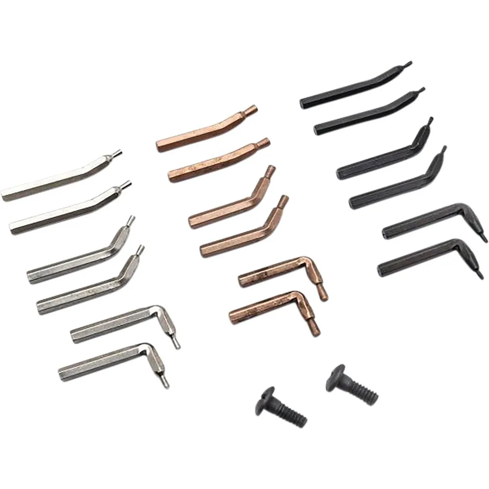 Replacement 9 Pairs of Interchangeable Tips for Internal Snap Ring Pliers 445