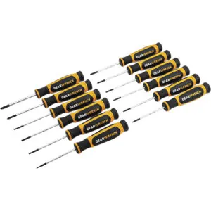 12 Pc. Mini Dual Material Screwdriver Set