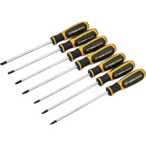 7 Pc. Torx 6" Blade Dual Material Screwdriver set
