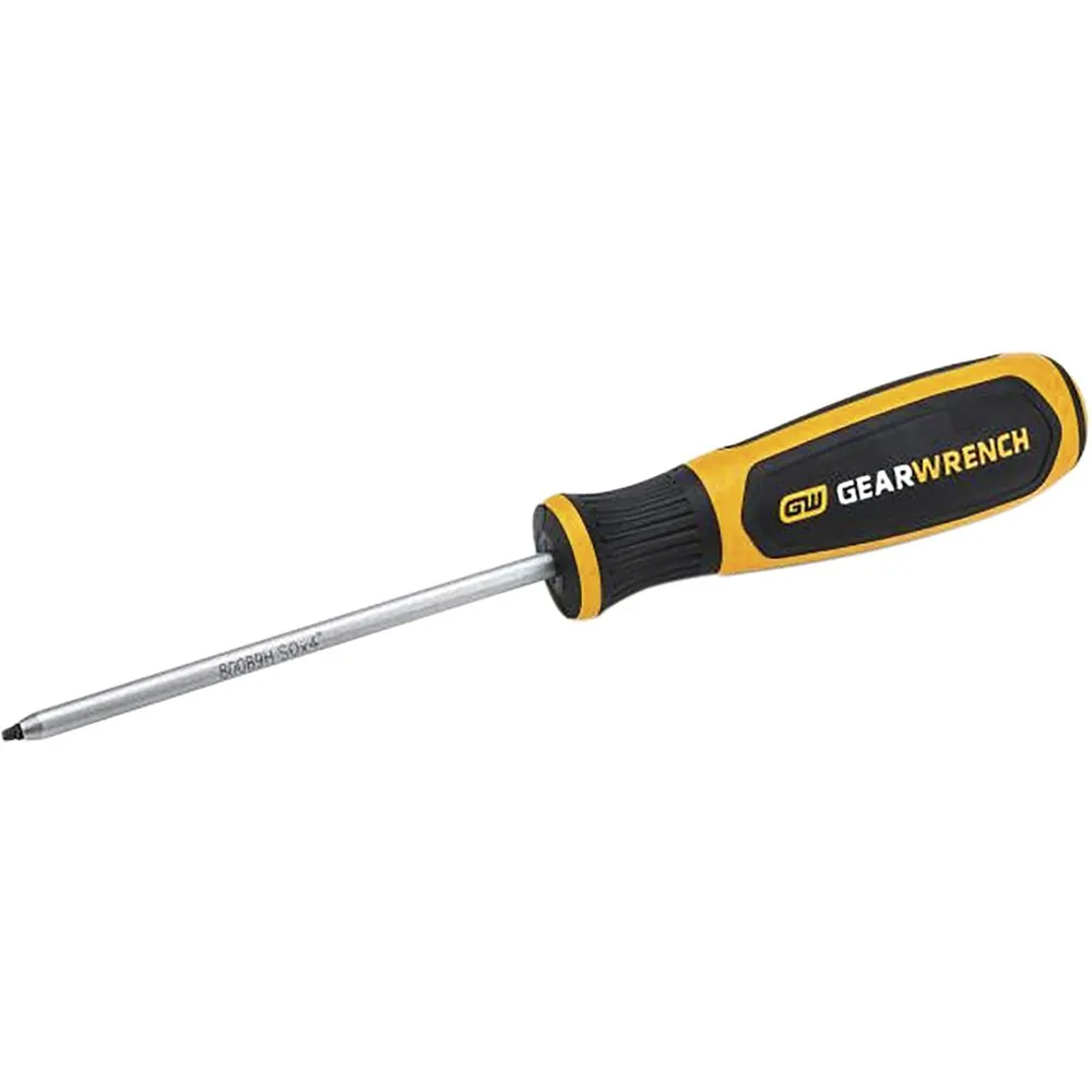Dual Material Square Screwdriver #0 x 4"