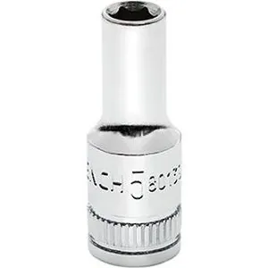 SKT MID LNGTH 1/4DR 6PT 5MM MET