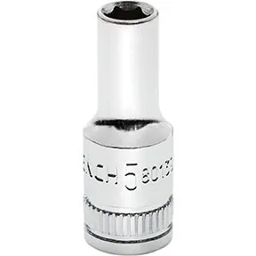 SKT MID LNGTH 1/4DR 6PT 5MM MET