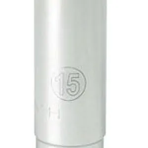 1/4" Dr 6 Pt. Deep Metric Socket, 7 mm