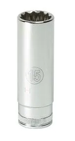 1/4" Drive 6 Point Deep Metric Socket 11mm