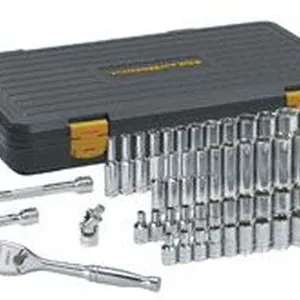 51 Pc. 1/4" Drive 120XP SAE/Metric 6 Point Standard & Deep Socket Set