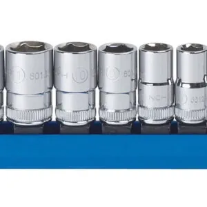 1/4" Dr. 6 pt. Metric Socket Set, 13 pc