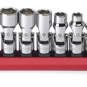 7 Pc. 1/4" Drive 6 Point SAE Flex Socket Set