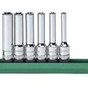 1/4" Dr, Deep External TORX socket set, 6pc