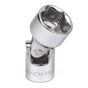 3/8" Drive 6 Point Metric Flex Socket - 12mm
