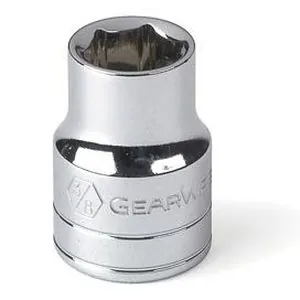 3/8" Dr, 6 Pt. Standard SAE Socket, 3/8"