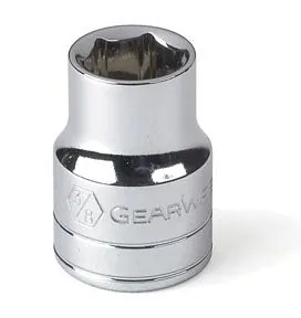 3/8" Dr, 6 Pt. Standard SAE Socket, 3/8"