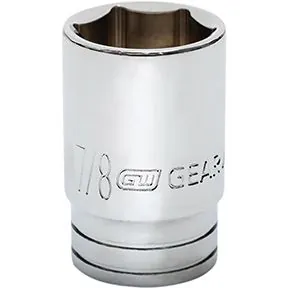 SKT MID LNGTH 3/8DR 6PT 7/8