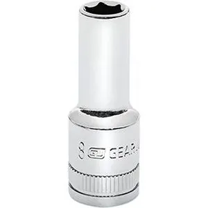 SKT MID LNGTH 3/8DR 6PT 8MM
