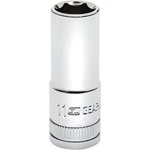 SKT MID LNGTH 3/8DR 6PT 11MM