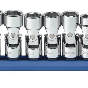 10 Pc. 3/8" Drive 6 Point Metric Flex Socket Set