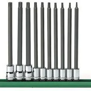 10 Pc. Long TORX¨ Bit Socket Set