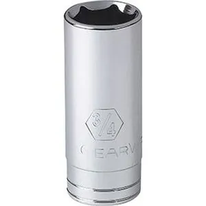 1/2" Drive 6 Point Deep Metric Socket 19mm