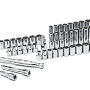 49 Pc. 1/2" Drive 6 Point Socket Set