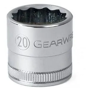 1/2" Dr. 12 Pt. Std. Metric Socket, 10mm