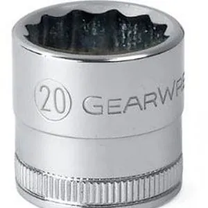 1/2" Dr. 12 Pt. Std. Metric Socket, 17mm