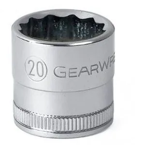 1/2" Dr. 12 Pt. Std. Metric Socket, 18mm