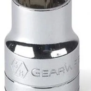 1/2" Dr. 12 Pt. Std. Metric Socket, 9/16"