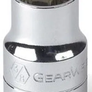 1/2" Dr. 12 Pt. Std. SAE Socket, 1"