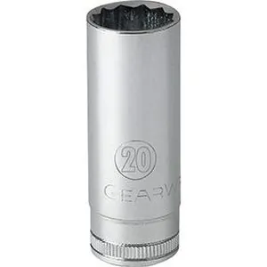 1/2" Drive 12 Point Deep SAE Socket 1-1/8"