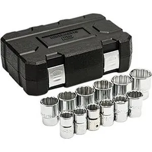 3/4DR 12PC 12PT SKT SET SAE