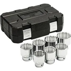 3/4DR 7PC 12PT SKT SET SAE