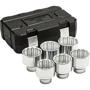 3/4DR 6PC 12PT SKT SET SAE
